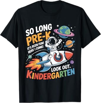 Pre-k Graduation Funny Preschool Graduate Boys Girls Kids T-Shirt
