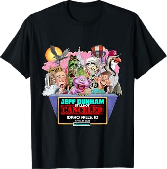 Jeff Dunham Idaho Falls, ID (2023) T-Shirt