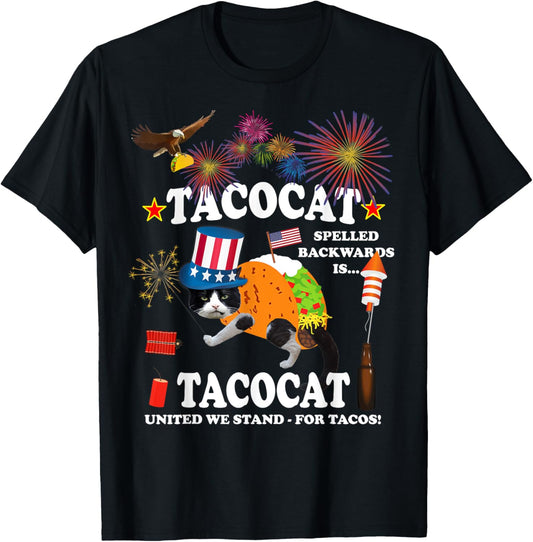 Patriotic Tacocat Shirt T-Shirt