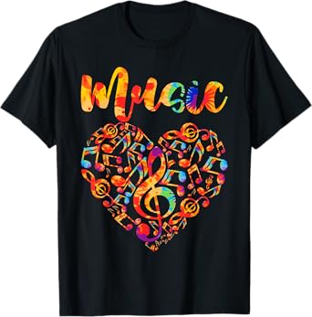 Musician Musical Instrument Music Notes Treble Clef T-Shirt