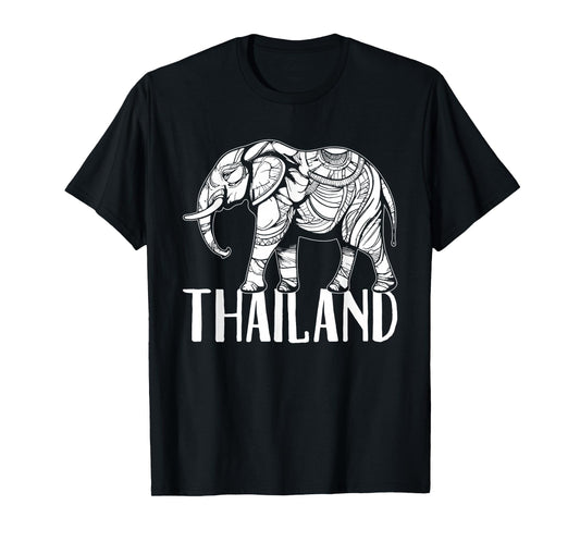 Thailand Thai Culture Elephant Lover Bangkok Souvenir T-Shirt