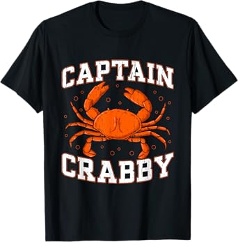 Captain Crabby - Crustacean Crabber T-Shirt