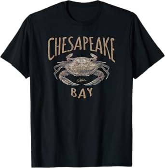 JCombs: Chesapeake Bay Blue Crab (Distressed) T-Shirt