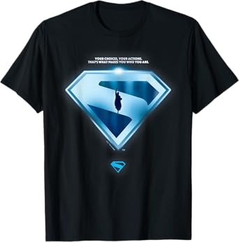 Superman (2025) Your Choices Shield T-Shirt