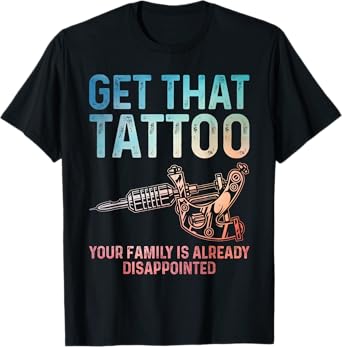 Funny Tattoo Artist Art for Men Women Tattooer Tattoo Artist T-Shirt