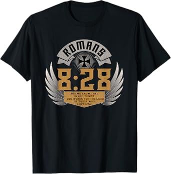Vintage Romans 828 Biker Style Winged - Motorcycle Wings T-Shirt