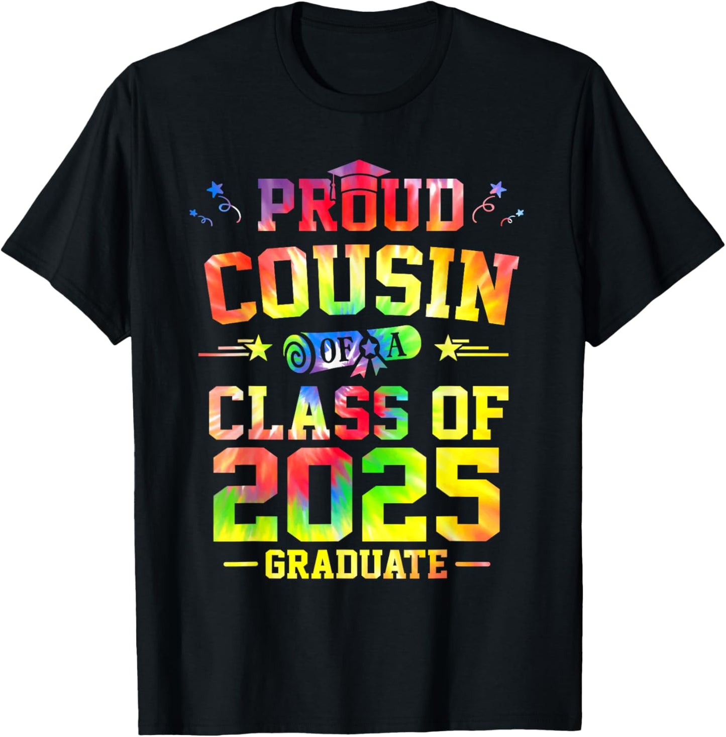 Proud COUSIN of A Class of 2025 Graduate Senior Graduation T-Shirt