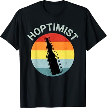Hoptimist Home Brew Craft Beer Shirts For Men Women Vintage T-Shirt