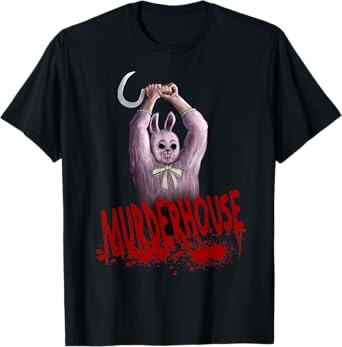 Murder House Easter Bunny Survival Horror Game Maniac T-Shirt