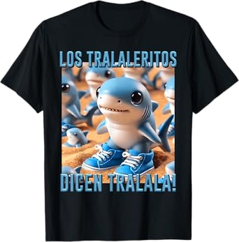 Italian Brainrot Los Tralaleritos Dicen AI Kids Boy Meme T-Shirt