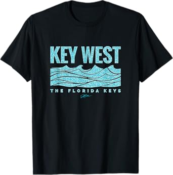 JCombs: Key West, The Florida Keys, Waves T-Shirt T-Shirt