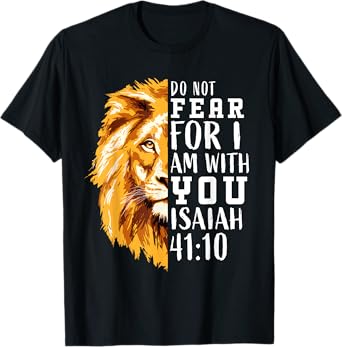 Christian Bible Verse Lion of Judah for Children and Boys T-Shirt