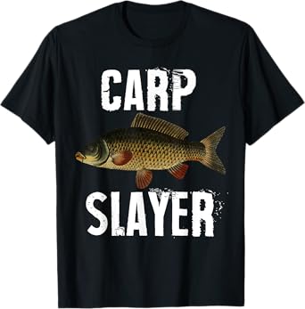 Carp Slayer Funny Fishing T-Shirt