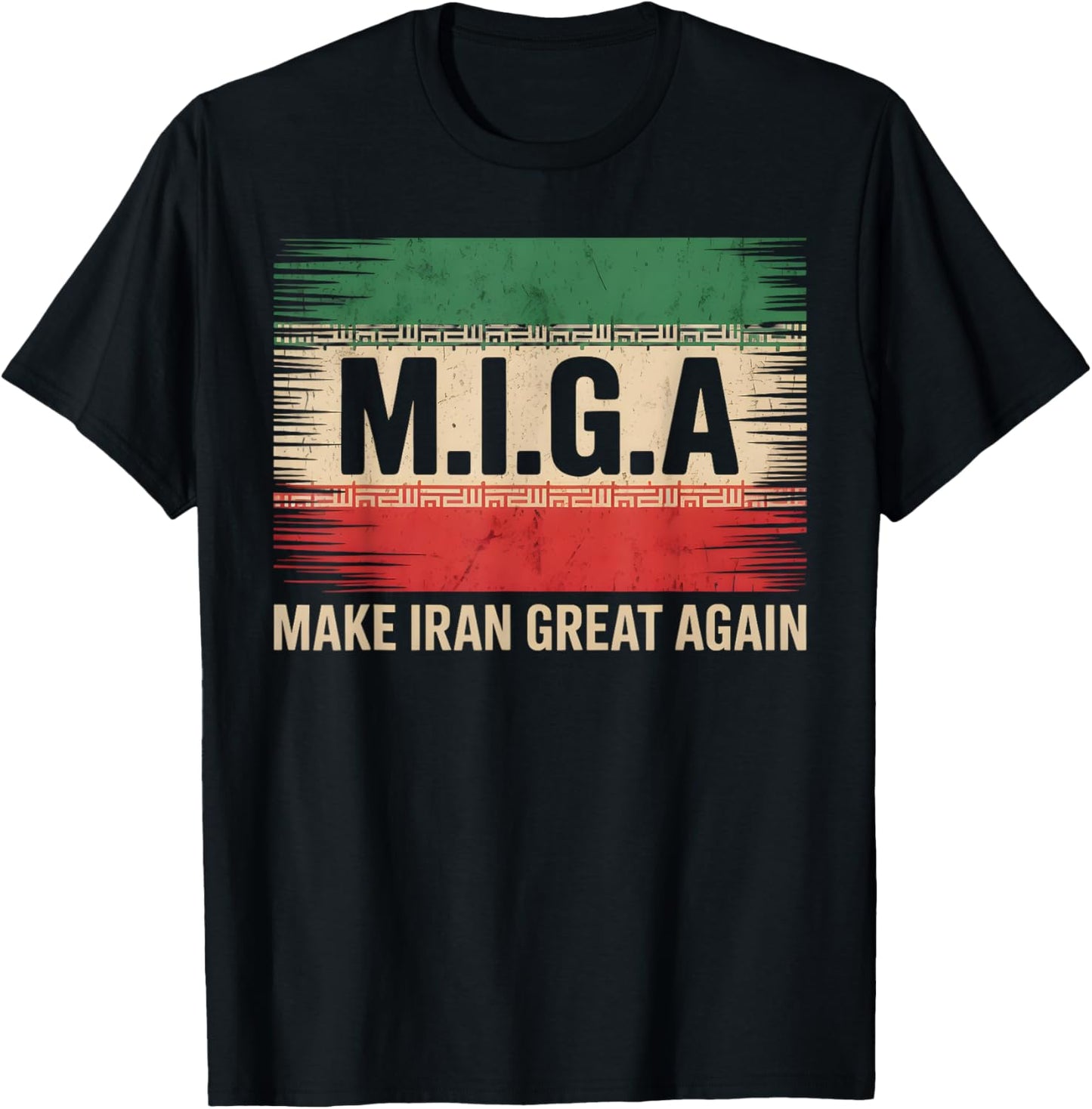 Make Iran Great Again Vintage Make Iran Great Again T-Shirt