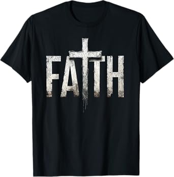 Christ Religious Faith Cross T-Shirt