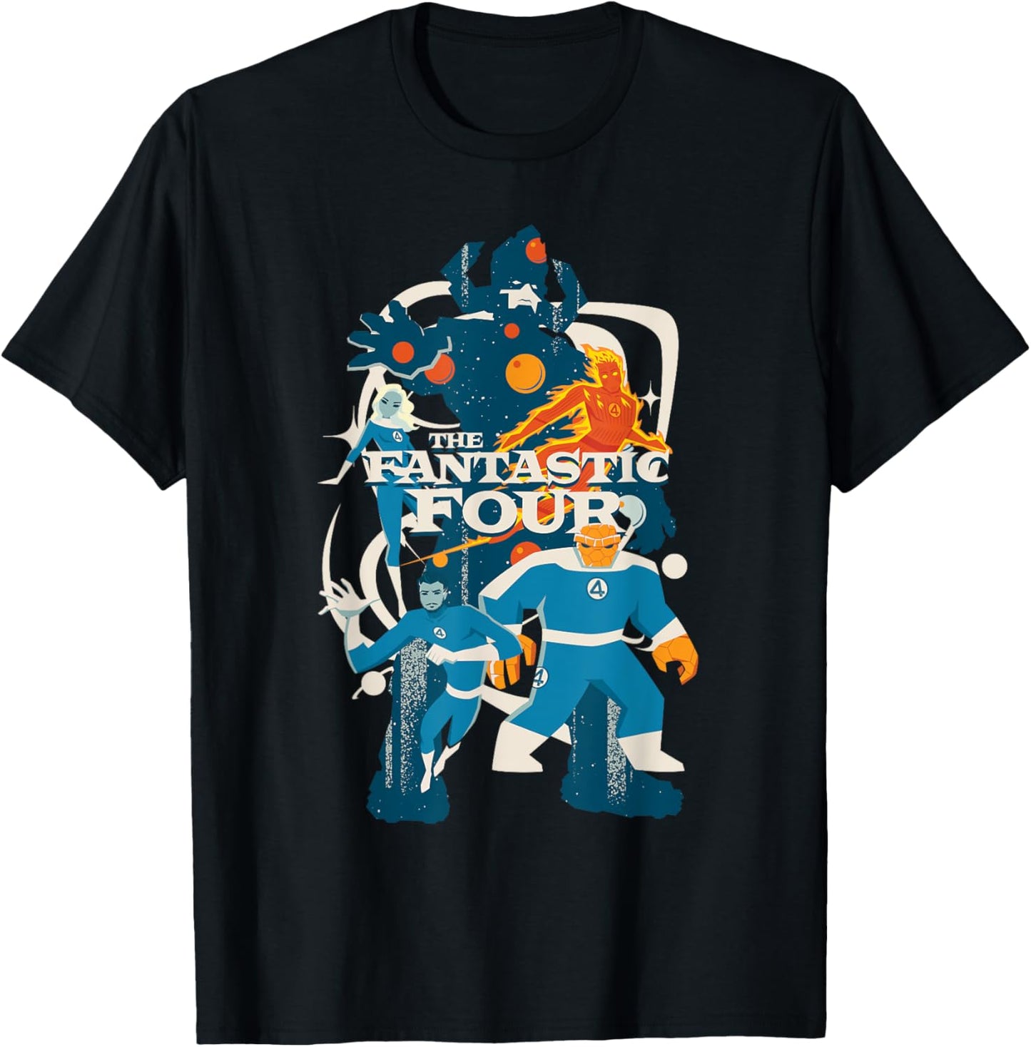 First Steps Retro Team & Galactus T-Shirt