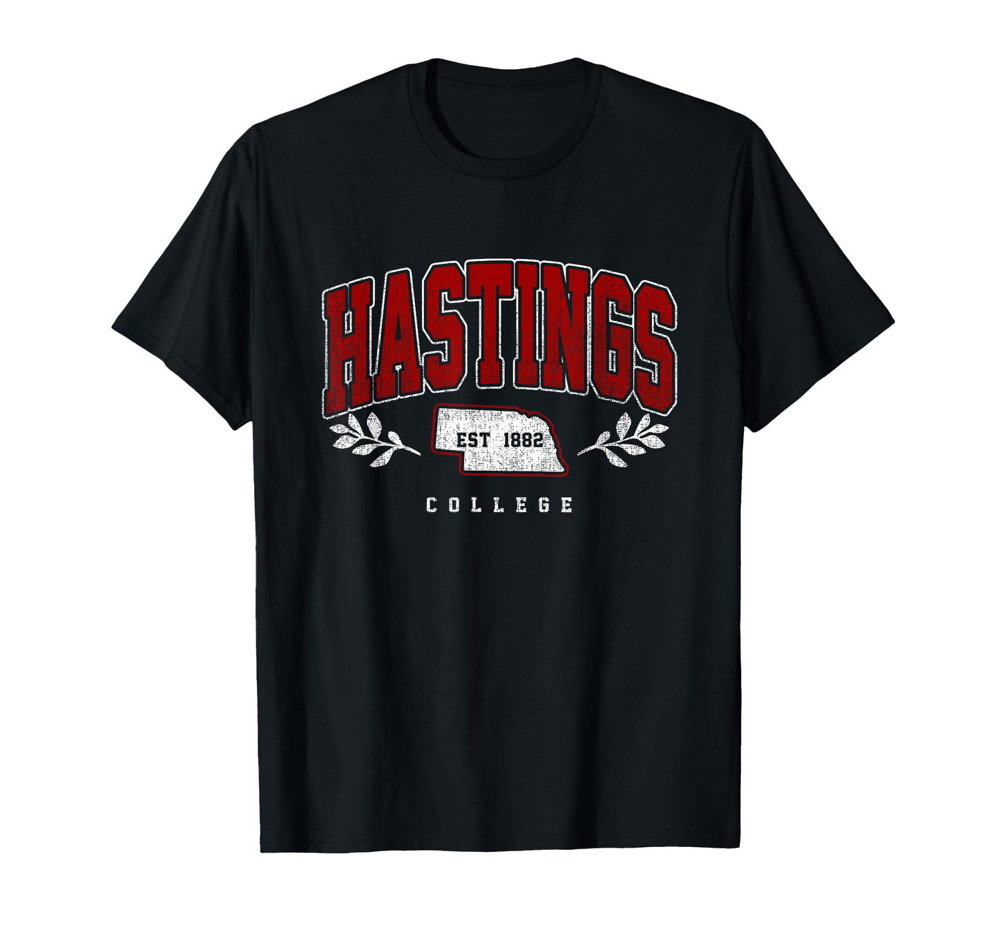 Hastings Arch Athletic Vintage Sports Tee for Men Women T-Shirt
