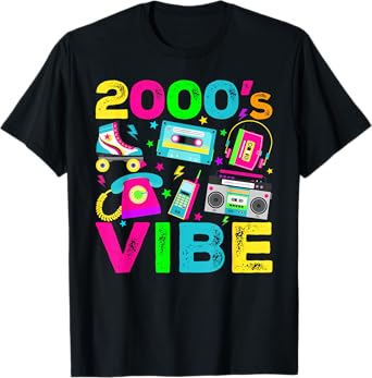 2000s Vibe 2000's Vintage Style 2000s Retro Party T-Shirt
