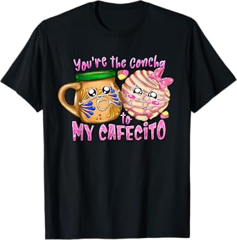 You're the Concha to My Cafecito Christmas Outfits Pajama T-Shirt