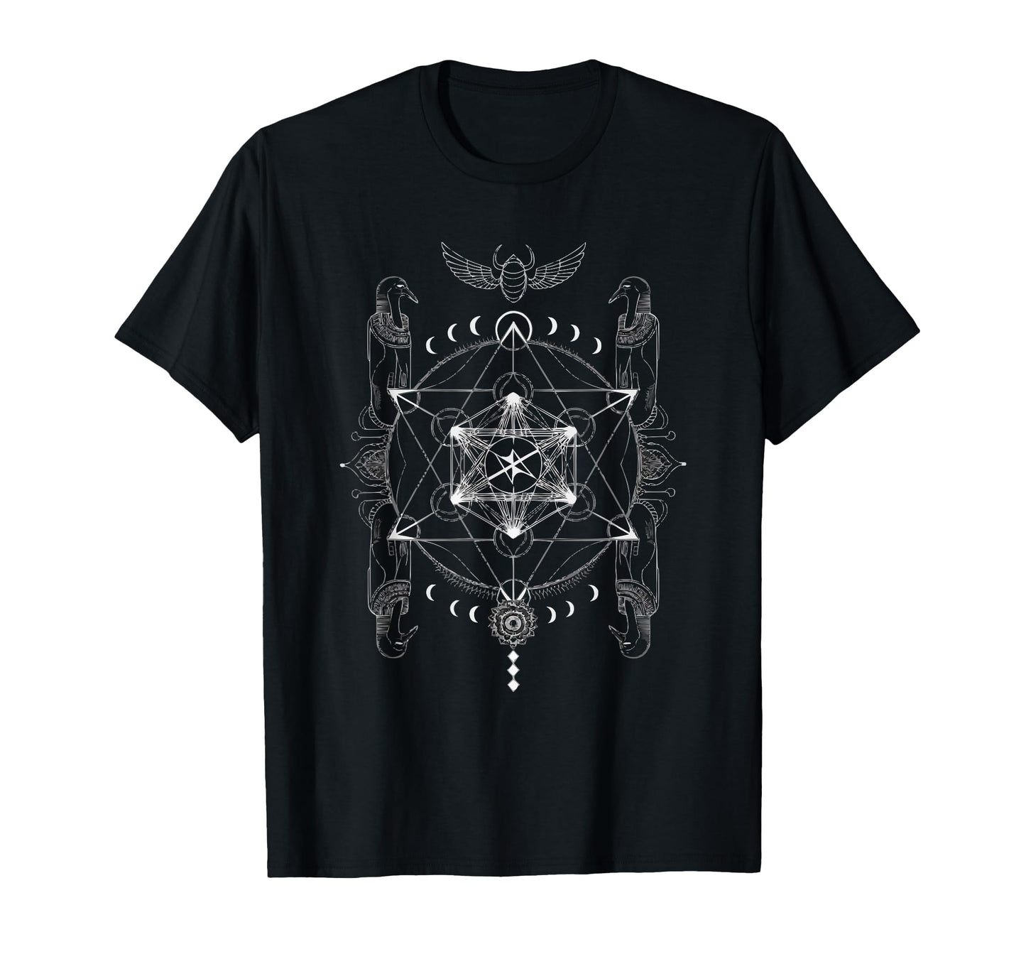 Thoth Egyptian God Egyptian Mythology Pyramid Ancient Egypt T-Shirt