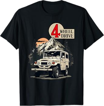 40 Series Cruiser Mountain Offroad 4 Wheel Drive 4wd FJ T-Shirt