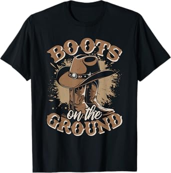 Boots on the Ground Juneteenth Cowgirl Pride Women T-Shirt