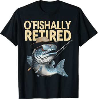 Retirement Fishing Shirt Fisherman Retirement Gift Idea T-Shirt
