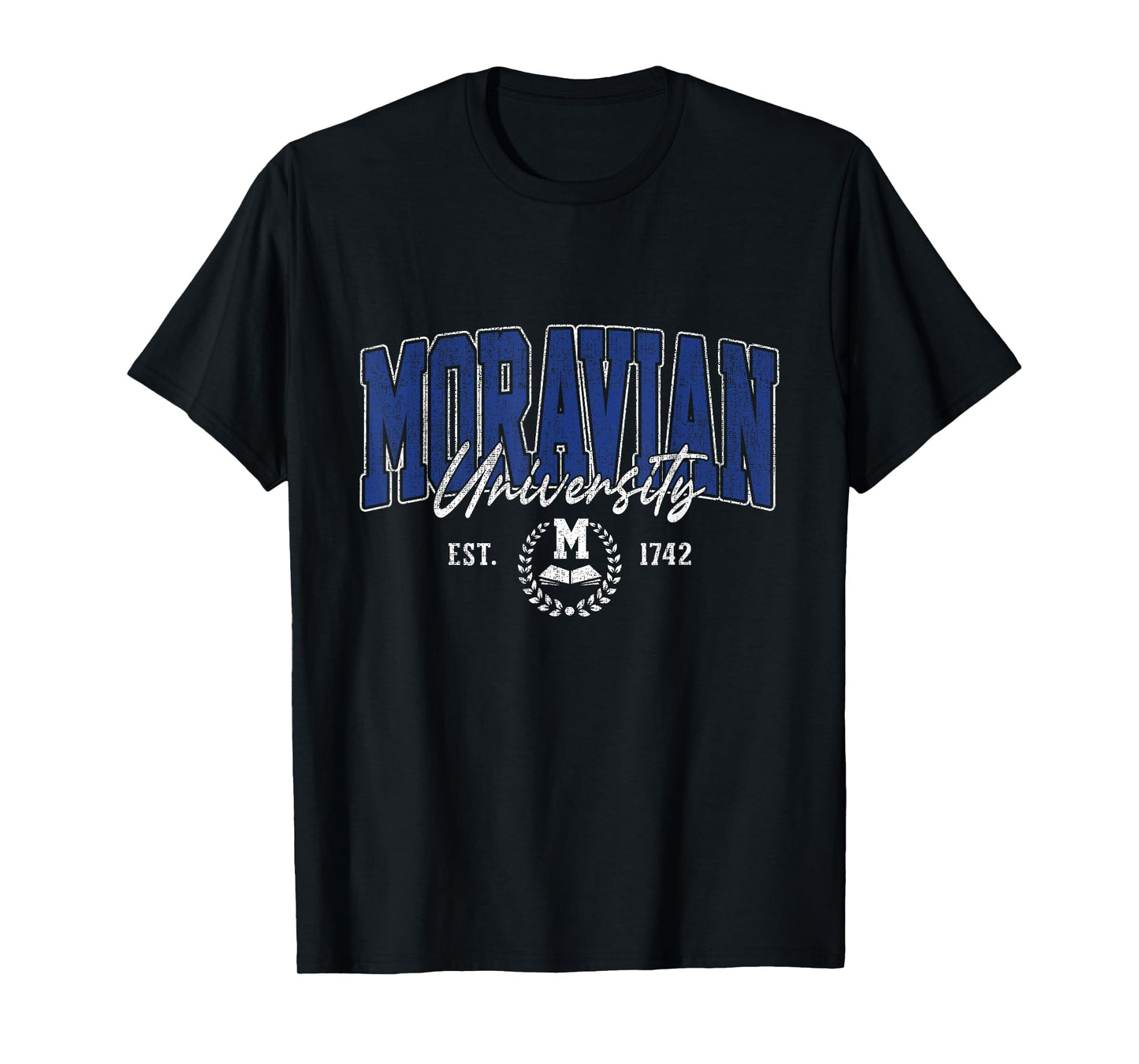 Moravian Arch Athletic Vintage Sports Tee Men Women T-Shirt