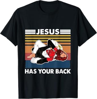 Jesus has your back Karate T-Shirt