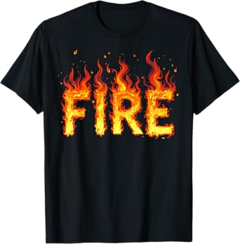 Fire and Ice Matching Funny 2024 Halloween Costume Easy Meme T-Shirt