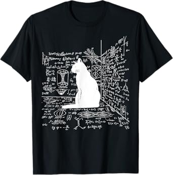 Schrodinger's Cat Inside the Box T-Shirt for Men Women Kids