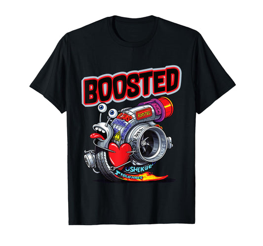 Turbocharger Snail Turbo Race Car Boost Mechanic Tuning Car T-Shirt