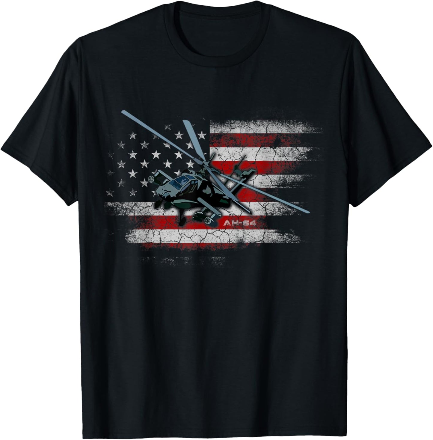 AH-64 Apache T-shirt - Bringing In The Muscle Veteran Gifts T-Shirt