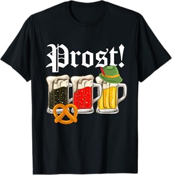 Cheers Beer Pretzel Lover Oktoberfest Festival 2019 Drinking T-Shirt