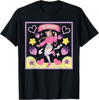 K-Pop Dance Korean Pop Music Dancing South Korea Kpop T-Shirt
