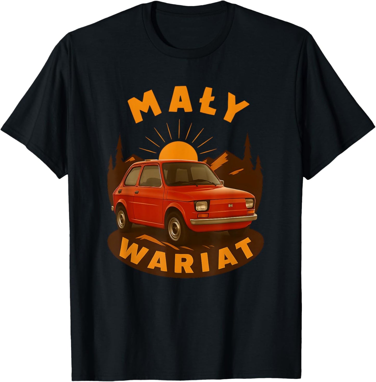 Dzien Ojca Polish Father's Day 126p Legendary Maly Wariat T-Shirt
