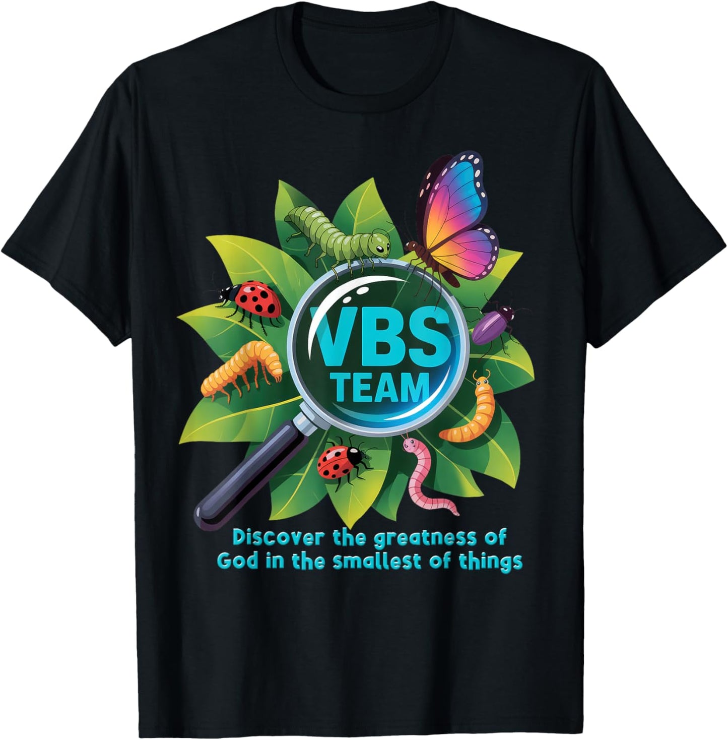 VBS 2025 Magnified VBS Vacation Bible School Christian Camp T-Shirt