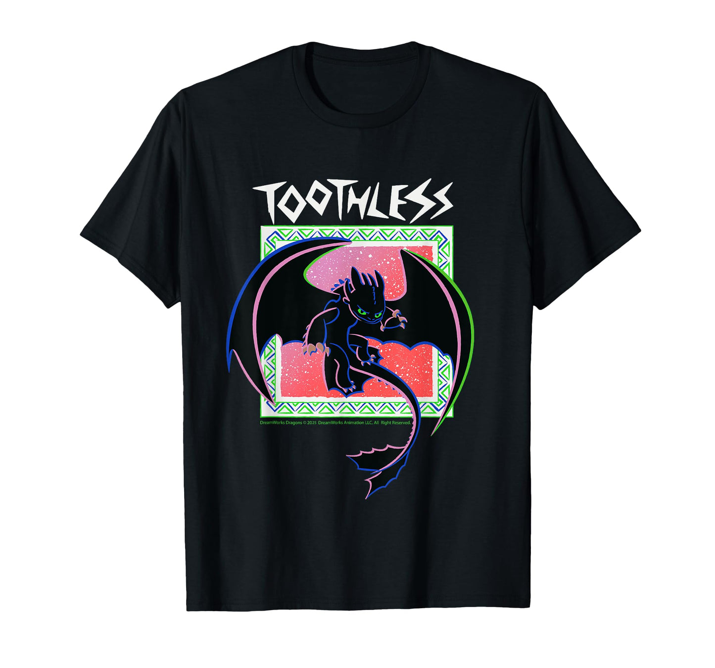 Toothless How to Train Your Dragon Movie 2025 T-Shirt