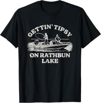 Rathbun Lake Iowa Outdoors Vintage T-Shirt