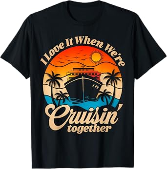 Cruise Squad 2025 Outfits Friends Family Couples Matching T-Shirt