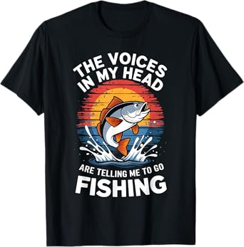Fishing Dad Men Funny Reel Cool Fish Bass Fishing Gifts Tees T-Shirt
