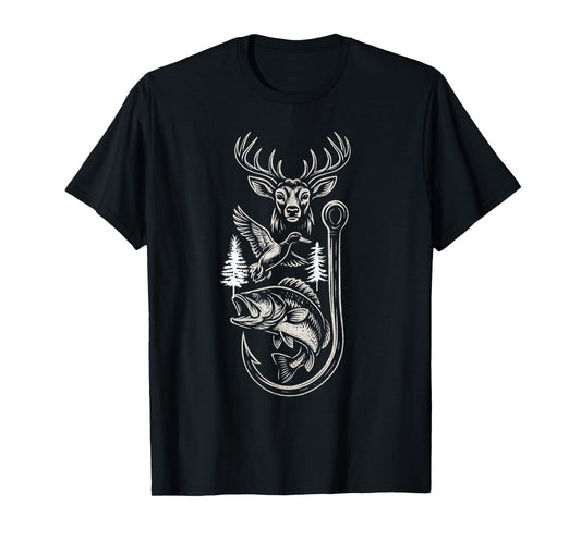 Hunting, Fishing, Wildlife, and Outdoors Apparel for Men T-Shirt