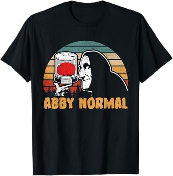 Classic Art Funny Monster Horror Halloween Love Abby Normal T-Shirt