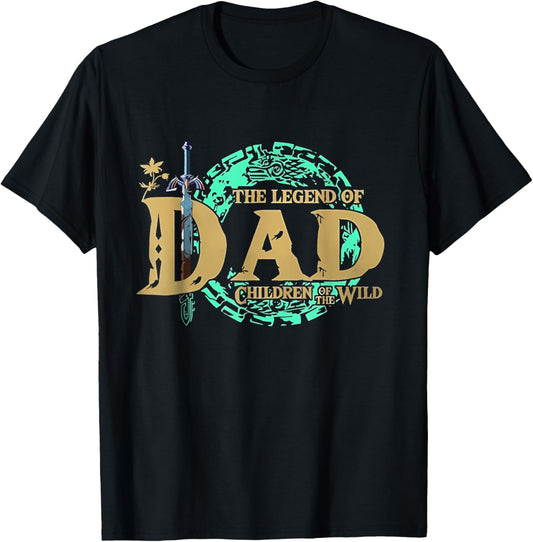 The Legend Of Dad Children Of The Wild Father's Day T-Shirt