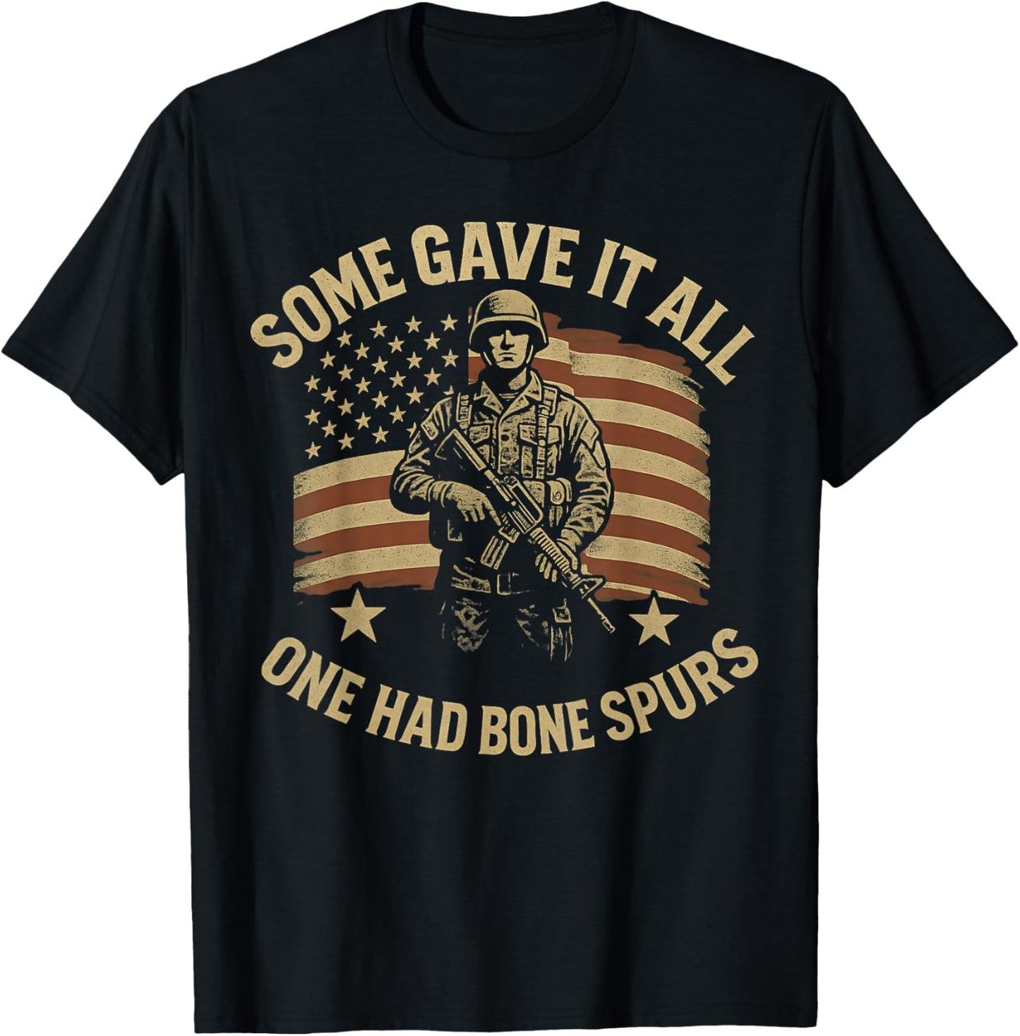 Some Gave It All One Had Bone Spurs Veterans No Kings 2.0 T-shirt