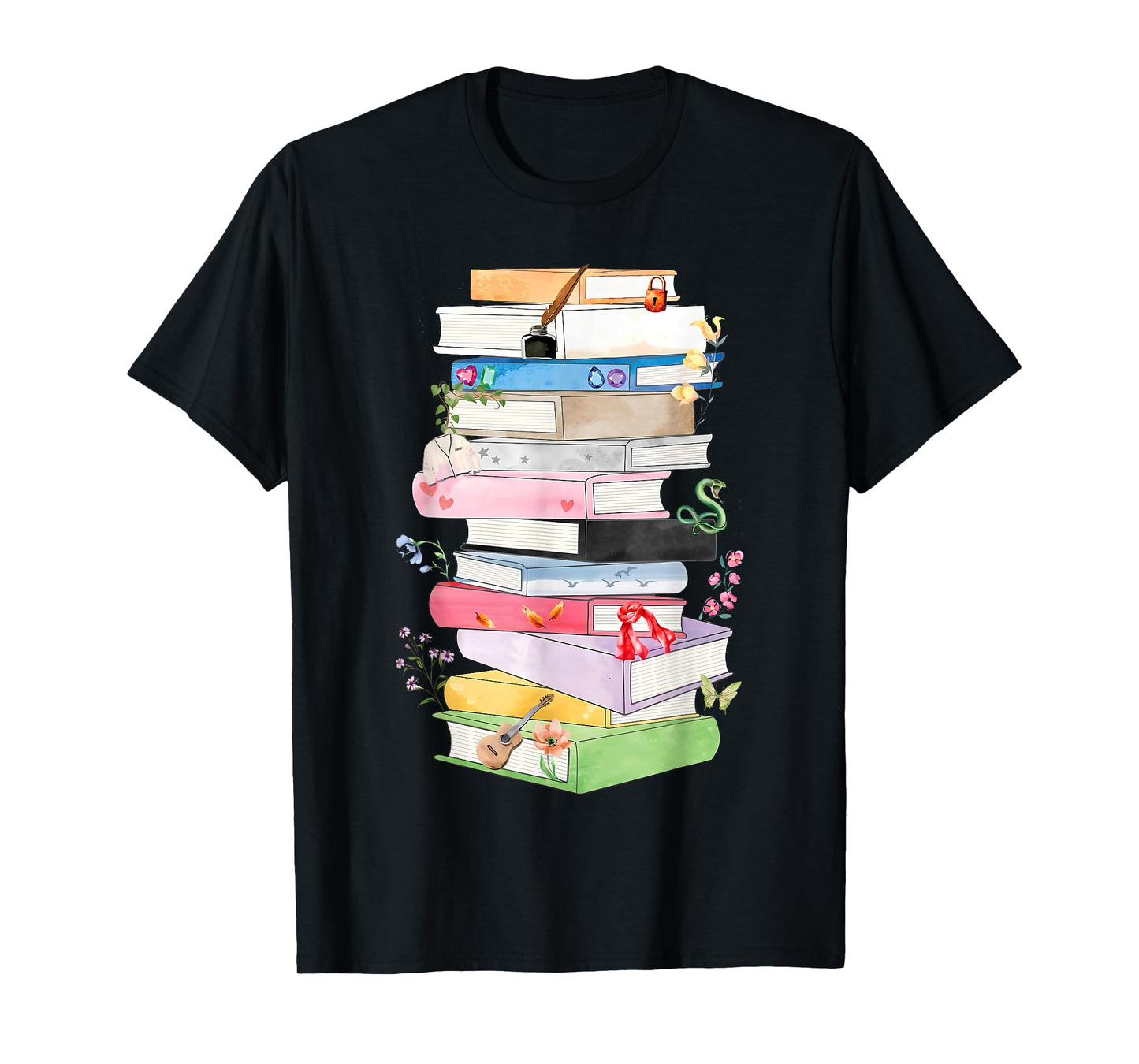 Life of A Reader Funny Book Lovers Book Nerds Bookworm T-Shirt