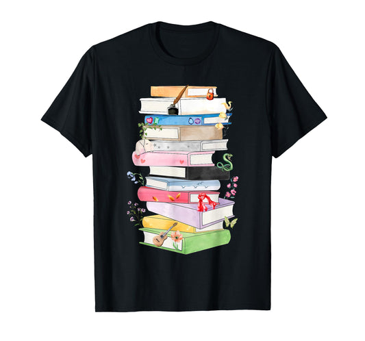 Life of A Reader Funny Book Lovers Book Nerds Bookworm T-Shirt