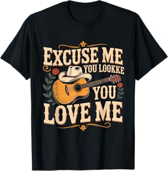 Vintage Excuse Me You Look Like You Love Me T-Shirt
