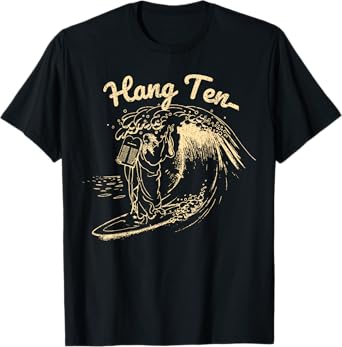 Vintage Surfing Moses Hang Ten T-Shirt