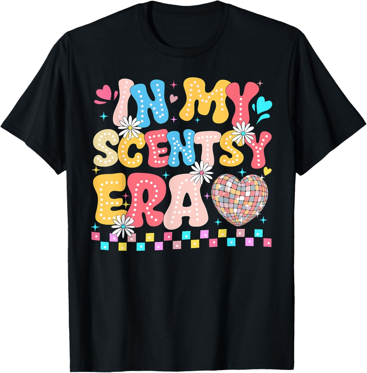 Retro In My Scentsy Era Funny Scentsy Mom Mothers Day Womens T-Shirt